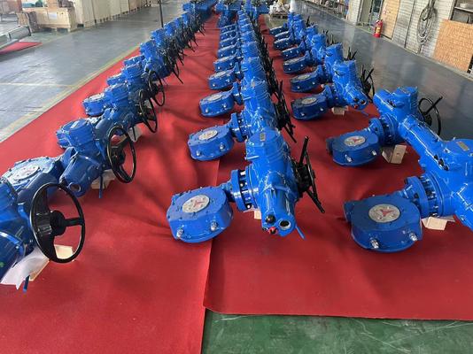 HART プロトコル付きのペックウォミー電動アクチュエータ 30~3000 Nm トーク