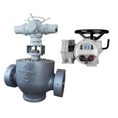 Rotork IQ Serials Electric Actuator With Control Valves Body As Rotork Electric Actuator Valve Electric Actuator For water treatment project