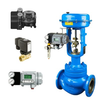 正確で信頼性の高い Masoneilan SVI2/SVI3/SVI1000 バルブポジショナーとバーカート ソーレノイドバルブ ストックサプライヤー