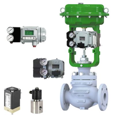他のバルブ部品と精密マソニラン SVI2/SVI3/SVI1000バルブ位置付け器とバーケル/ASCO電磁弁