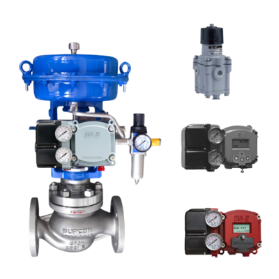 空気供給量 280 SLPM 30psi MASONEILAN SVI2/SVI1000/SVI3 デジタルバルブポジショナーおよびレギュレーター 78-40
