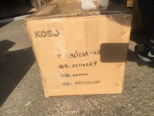中国製コントロールボールバルブ、純正KOSO 371LSB 361LSCバルブ電動アクチュエータ付き