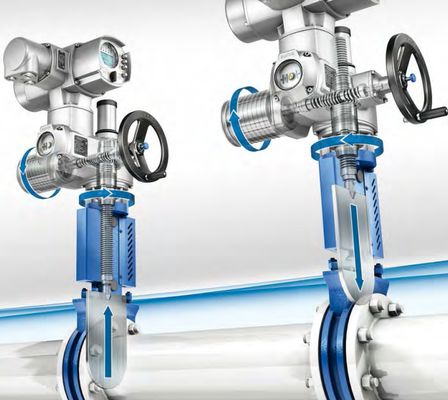 AUMA SA+GS 電動バルブアクチュエータ ギアボックス付き 34-13500Nm トルク