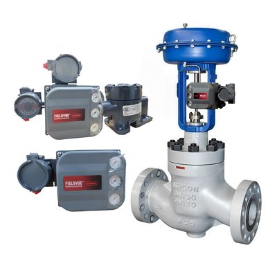 フィッシャー DVC6205 DVC6215 スプリットデジタルバルブポジショナー、HARTプロトコル付き