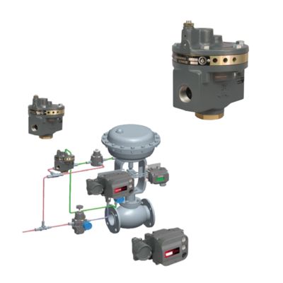 フィッシャー 2625 シリーズ ボリュームブースター 3/4 NPT CCC 認証