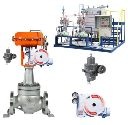 空気圧制御バルブと新品在庫FisherレギュレーターおよびFLOWSERVE 3200MD 520MD 3800MDバルブポジショナー