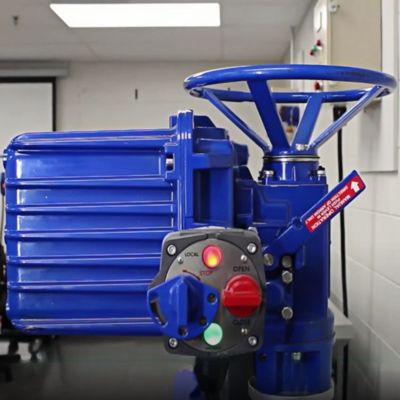 供給者 天然ガスの圧力を調節するスキッド オーダーメイド フローサーブ リミトーク 爆発防止 多回転電動バルブアクチュエータ