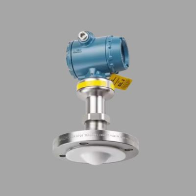 Flow Control Valve Skid Equipped with Rosemount 8800 Multivariable Flowmeter and 5408 Non-Contacting Radar/Level Transmitter