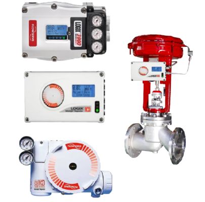 Flowserve 3200MD 空気圧制御弁 5-100 Psi リニアアクチュエータ