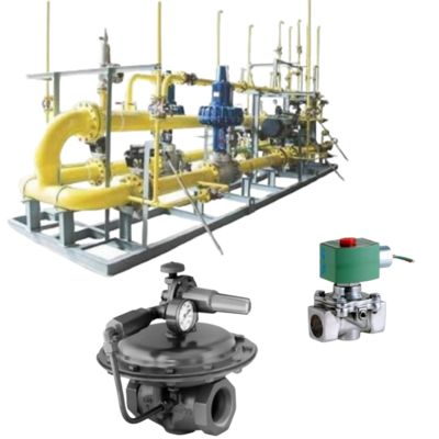 新品ASCOソレノイドバルブとFisher 1808/1098減圧レギュレーター