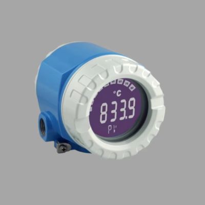 Endress+Hauser Proline Prowirl D 200渦流量計とITEMP TMT188温度トランスミッタを備えた圧力/流量制御デバイス