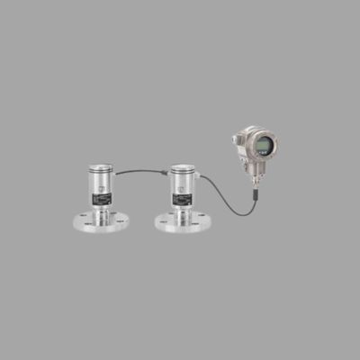 Endress+Hauser Proline Prowirl D 200 渦流量計とCerabar FMD72 圧力トランスミッタを備えた圧力/流量制御ユニット