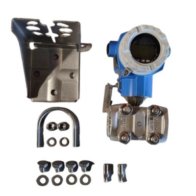 Endress+Hauser Deltabar Proline Prowirl R200 渦流量計とPMD75B圧力トランスミッタを搭載した減圧・温度調整ステーション。