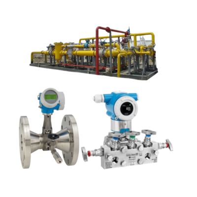 エンドレス+ハウザー プロライン プロウィル R 200 流量計とデルタバー PMD50 差圧伝達器の圧力/流量制御装置.