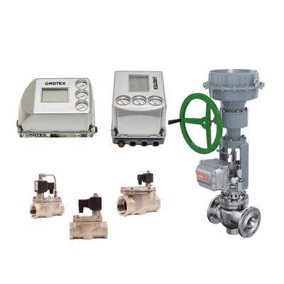 高精度空気電磁気弁 防爆 ロテックス RTX-5 RTX-6 RTX-7 ハート付きインテリジェント・スマート・ポジショナー