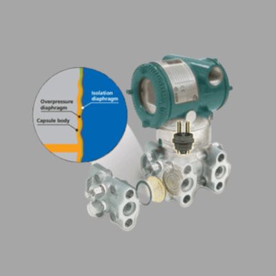 横河電機VYシリーズ渦流量計とEJX115A微小流量トランスミッタを搭載したバルブ切替装置