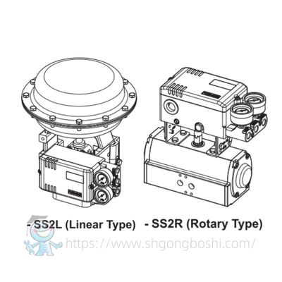 パワージェネックス SS2 SS3 SS5 防爆 スマート バルブ ポジショナー パネウマティック 制御 バルブ