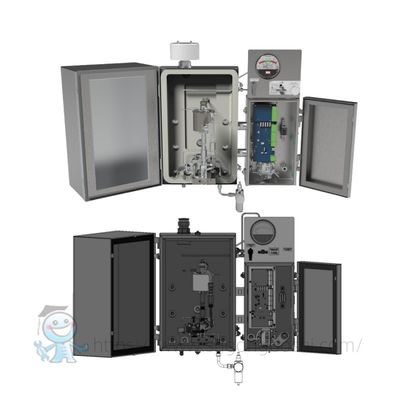 アメテック 炭化水素加工ガス分析機 サーモックス WDG-IV UOP 分析機 低濃度酸素分析機