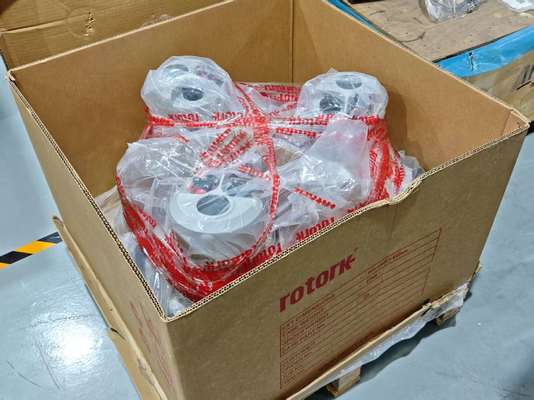 ステンレス鋼製ローターク電動作動バルブ 電動アクチュエータボールバルブ 流量制御バルブ