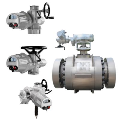 ステンレス鋼製ローターク電動作動バルブ 電動アクチュエータボールバルブ 流量制御バルブ