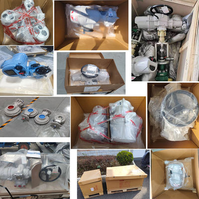 ステンレス鋼製ローターク電動作動バルブ 電動アクチュエータボールバルブ 流量制御バルブ