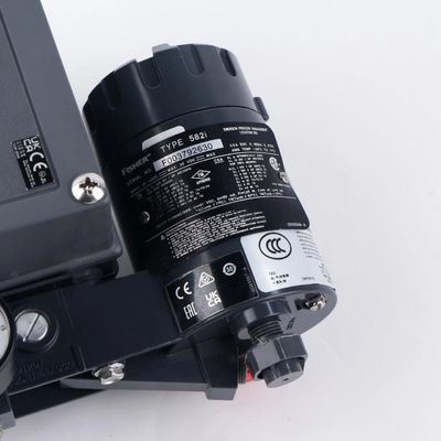FISHER 3582 3582A 3582C 3582D 3582G 3582NS 空気圧制御弁 シングルアクティング ポジショナー