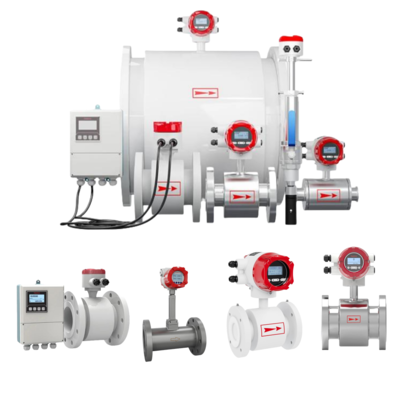 High Accuracy Supmea Electromagnetic Flowmeter Endress Hauser Flowmeter for Water Treatment Industry