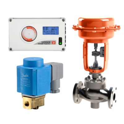 Danfoss EV250B solenoid valve, Flowserve Logix 520MD smart valve positioner (520md + 47-W2D300-GM3-1100), large quantities in stock, special discounts.