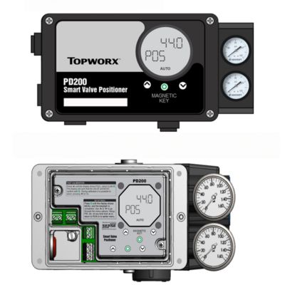 New Model Emerson Smart Valve Controller TopWorx PD100 PD200 Intelligent Valve Positioner Automatic Control Valve