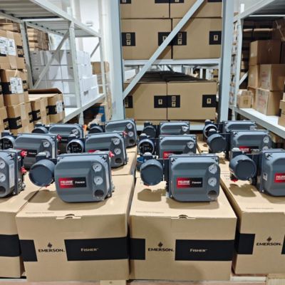 Fisher DVC6200 空気圧バルブコントローラ バルブポジショナ スマートポジショナ および Buerkert タイプ 5404 ソレノイドバルブ