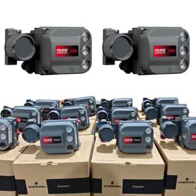 Fisher DVC6200 空気圧バルブコントローラ バルブポジショナ スマートポジショナ および Buerkert タイプ 5404 ソレノイドバルブ