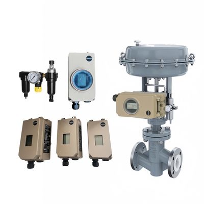 オリジナル新品 4-20mA バルブコントローラー Samson 3763 3725 3730 3730-3 電気空気式バルブポジショナー アングルバルブ付き