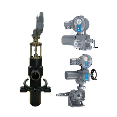 Intelligent Smart Electric Actuator SIPOS 7 Series High Pressure Electric Bypass Valve for Steam Turbine