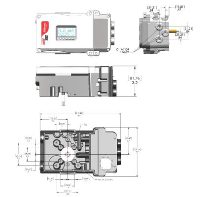 中国 武漢 高圧制御バルブ EAC認証 フローサーブ ロジックス 420 520MD 3200MD 3800 バルブ位置付け器