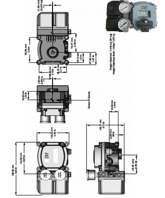 マソネイラン 78-4 78-40 80-40 空気フィルター調節器 SVI2 デジタルバルブポジショナー 制御バルブ BR200 BR400 ブースターリレー