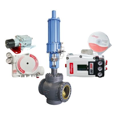 オリジナル ストック デジタル パンエマティック バルブ ポジショナー 2 ワイヤー 4-20 MA 入力 フローサーブ ロジックス 3200MD 3800 バルブ コントローラー