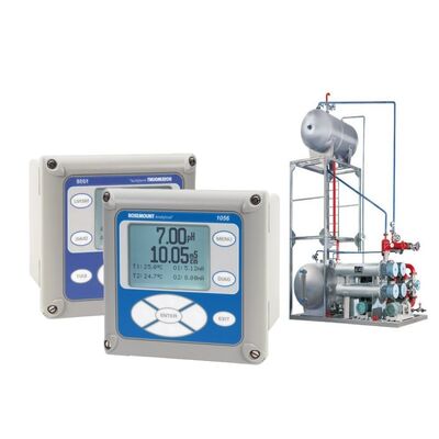 デュアル入力 PH ORP 多パラメータ測定アナライザー Emerson Rosemount 1056 4 線式トランスミッタ HART 通信トランスミッタ