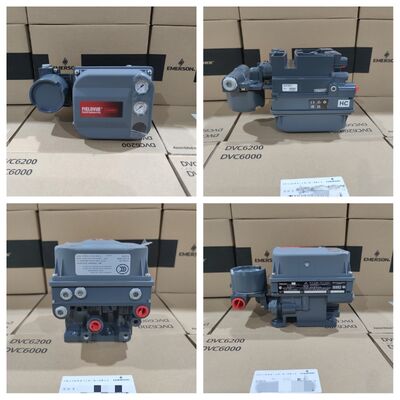 Stock Fisher DVC6200 Digital Smart Valve Positioners and High Pressure Regulating Pneumatic Control Valve
