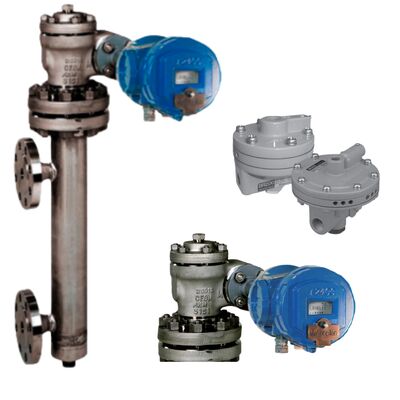 Masoneilan 12400 シリーズ レベルトランスミッタ/コントローラおよび Masoneilan バルブスペアパーツ BR400 BR200