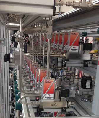 オリジナルのブロンクホルスト IN-FLOW MFM と E+H endress hauser フローメーター 溶接,熱処理 & 粉末塗装のために理想的,在庫あり