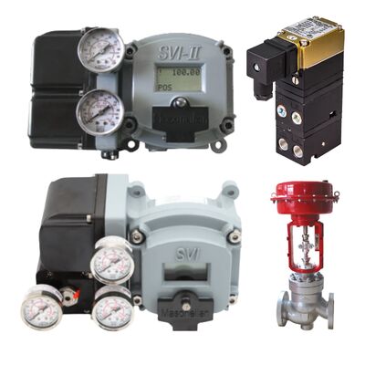 ロトーク フェアチャイルド T7800 I/P トランスデューサー + マソネイラン SVI2 AP/SVI2 シリーズ SVI2AP-22123111 双作用のインテリジェント バルブポジショナー,在庫