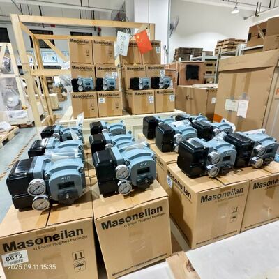 Masoneilan SVI2 AP/SVI 2シリーズ SVI2AP-21113121 インテリジェントバルブポジショナーおよびRotork Fairchild T6000圧力センサー + ACSOソレノイドバルブ、純正オリジナル部品、在庫あり。