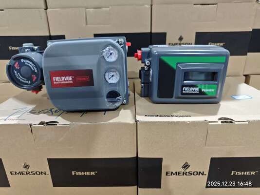 石油およびガス産業 Samson 空気圧コントロール バルブおよびポジショナー Fish-er DVC2000 DVC6200 3661 およびトリップ バルブ 377