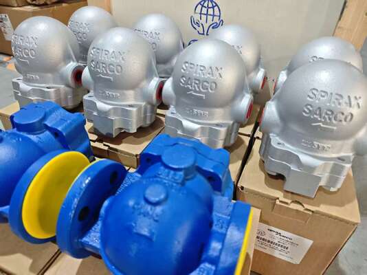 新しいフランジ接続 FT14X FT14 ネジ接続 FTGS14 SPIRAX SARCO ボールフロート スチーム トラップ DN15 ～ DN50 スキッドマウント機器の PN16