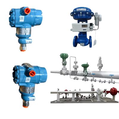 フランジ接続 Rosemount 3408 レベル発信器 貯蔵タンクおよびパイプ用 Spiraxsarco 制御バルブで使用される非接触レーダー