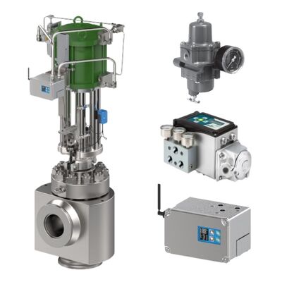 IMI STI SHP SH00ASSAU+2M 熱発電所の石油化学生産ライン用のバルブポジショナー