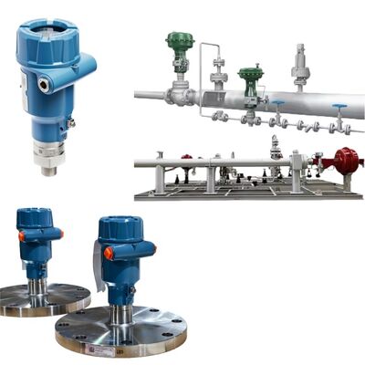 新しい測定範囲 30m フレンズ接続 ローズマウント 3408 レベルトランスミッター パイプのための非接触レーダー