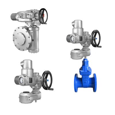 中国 Globe Valve ボディ コントロール バルブ AUMA SA SAR 多回転電気制御 バルブ アクチュエーター