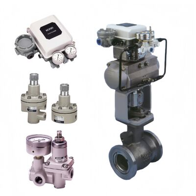 KOSO 210E 220E Eccentric Segmental Ball Valves Power Plant Oil Gas Process Control