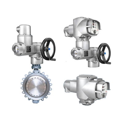 Chinese Ball Valve Butterfly Valve and Auma SQ Series Part-turn Actuators with AM Control Unit